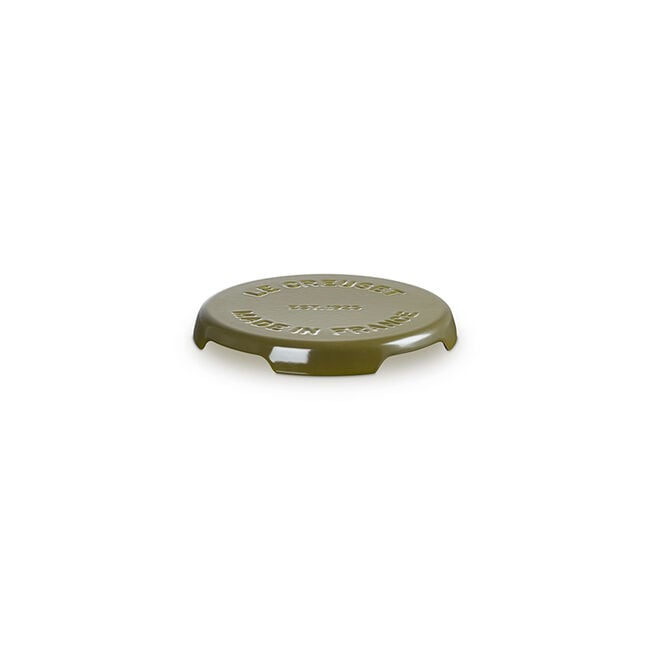 Enameled Cast Iron Signature TrivetOlive