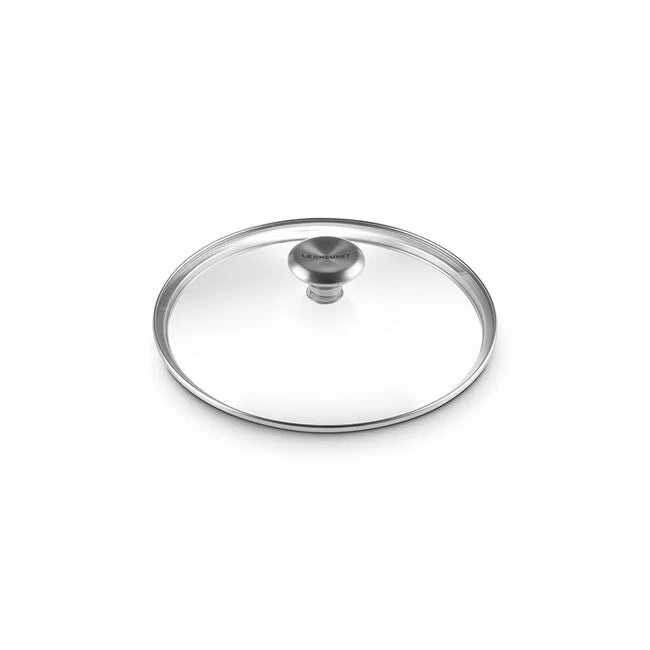 Glass Lid with Stainless Steel Knob