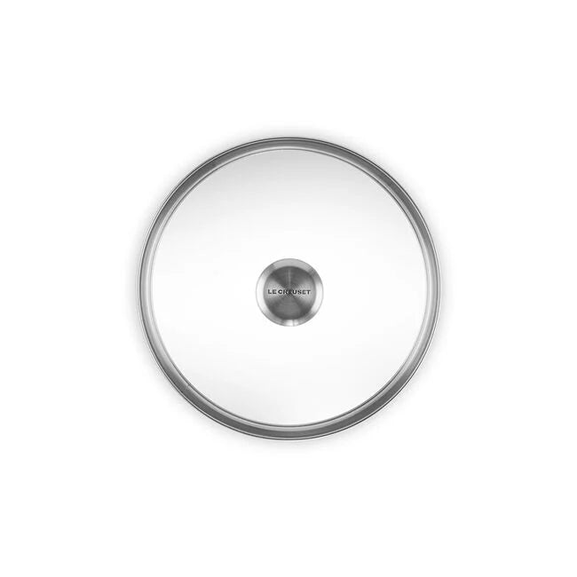 Glass Lid with Stainless Steel Knob