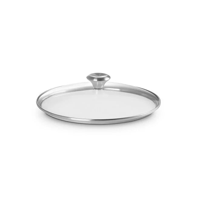 Glass Lid with Stainless Steel Knob