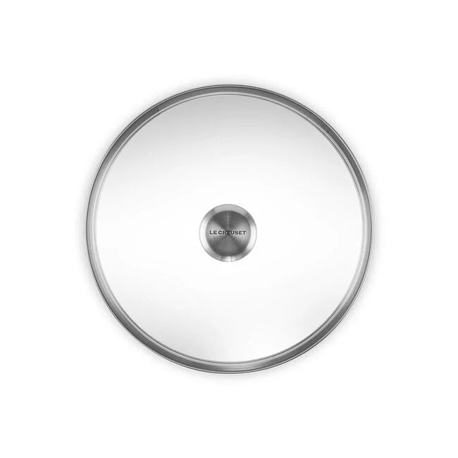 Glass Lid with Stainless Steel Knob