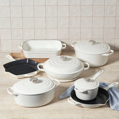 Signature Enameled Cast Iron 11-Piece Ultimate Cookware Set