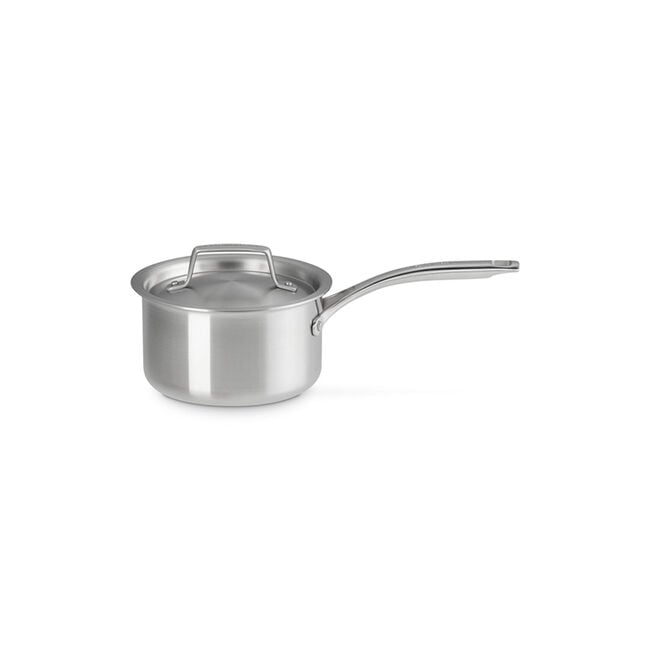 Essential Stainless Steel Saucepan with Lid