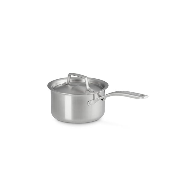 Essential Stainless Steel Saucepan with Lid