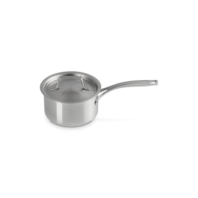 Essential Stainless Steel Saucepan with Lid