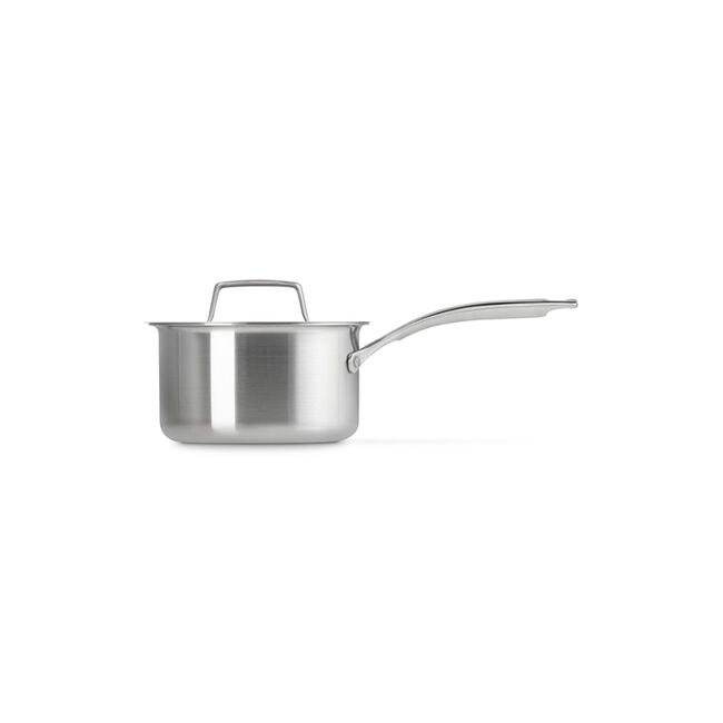 Essential Stainless Steel Saucepan with Lid