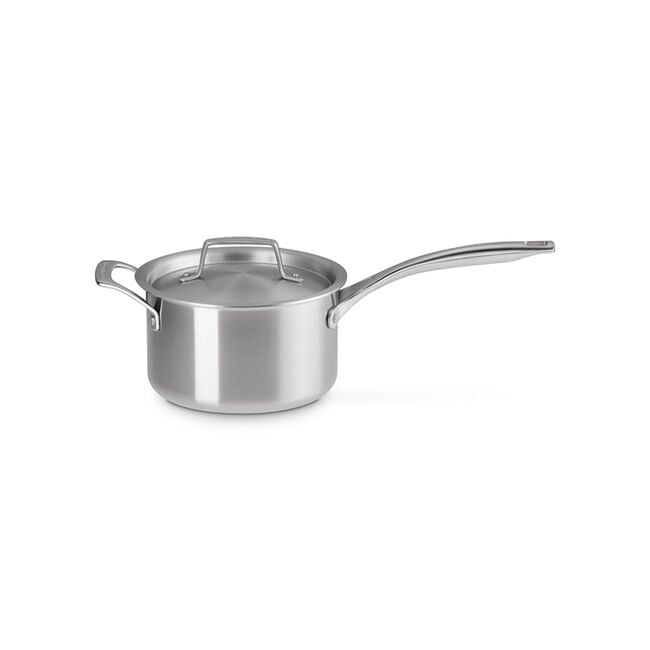 Essential Stainless Steel Saucepan with Lid