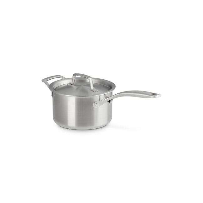Essential Stainless Steel Saucepan with Lid