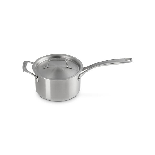 Essential Stainless Steel Saucepan with Lid