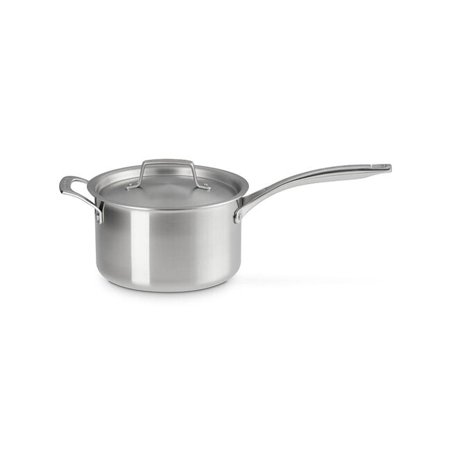 Essential Stainless Steel Saucepan with Lid