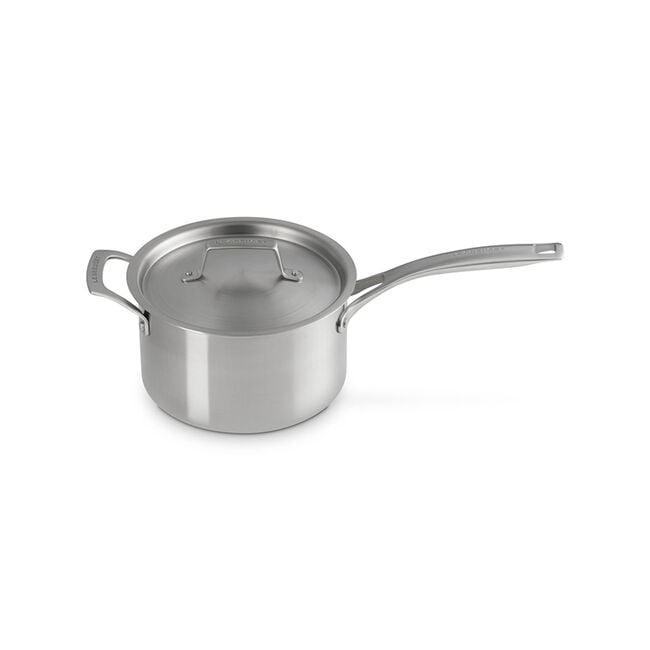 Essential Stainless Steel Saucepan with Lid