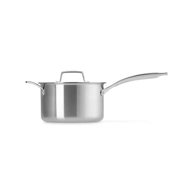 Essential Stainless Steel Saucepan with Lid