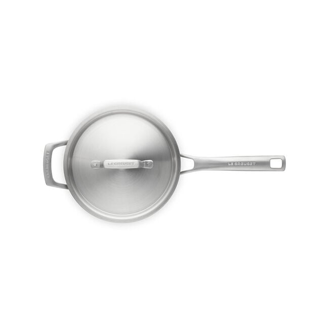 Essential Stainless Steel Saucepan with Lid