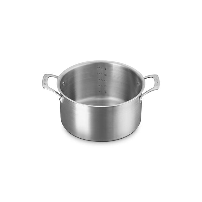 Essential Stainless Steel Deep Round Stockpot