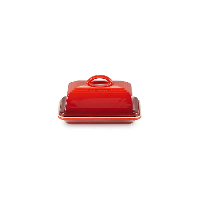 Butter DishCerise