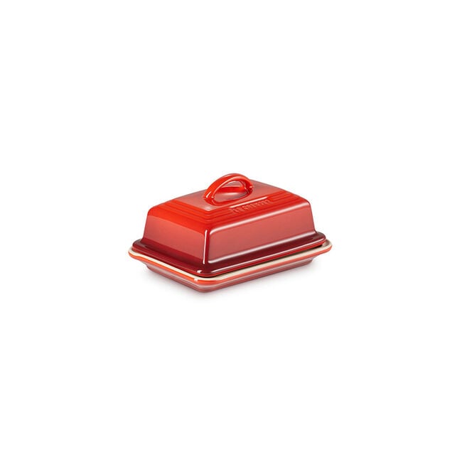Butter DishCerise