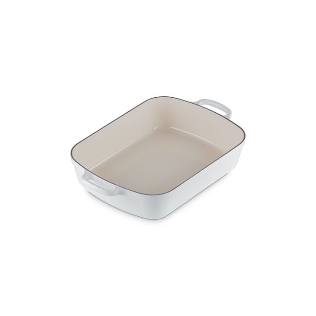 Signature Rectangular RoasterMatte White