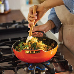Traditional Round Balti DishFlame