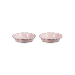 Heritage Fluted Pie Dish 2-Piece Set