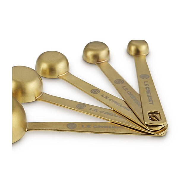 Gold 5-Piece Measuring Spoon Set