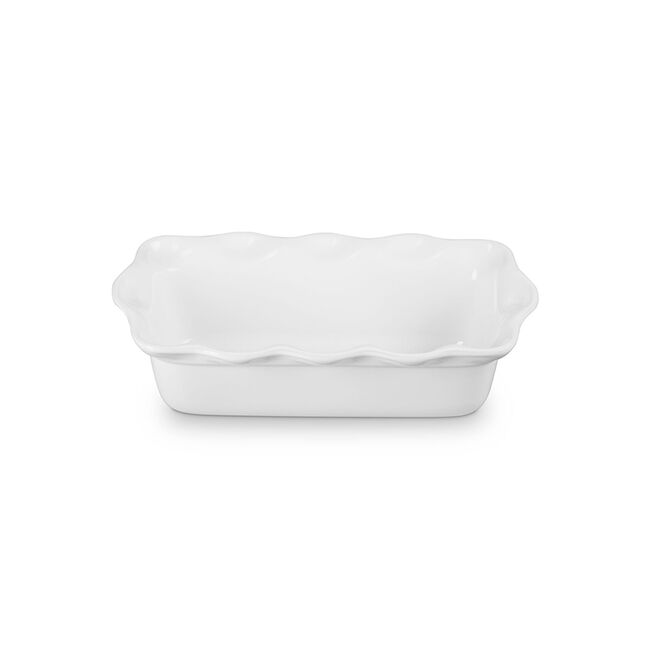 Heritage Fluted Loaf PanWhite