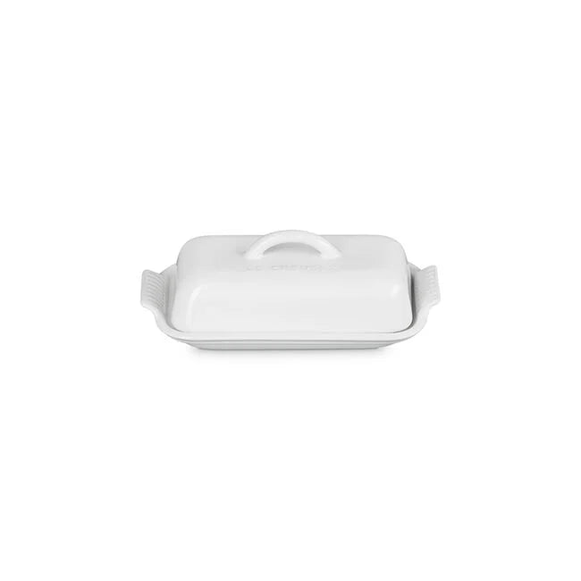 Heritage Butter DishWhite