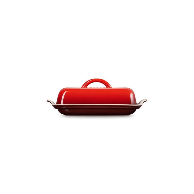 Heritage Butter DishCerise