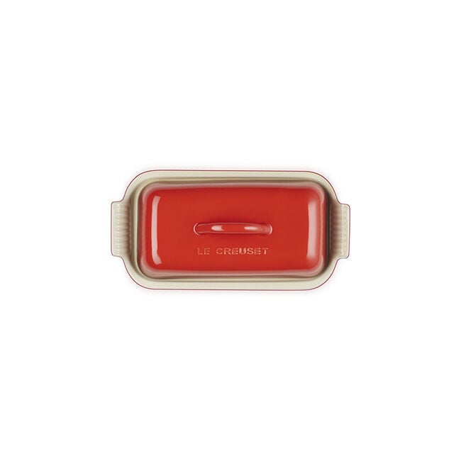 Heritage Butter DishCerise