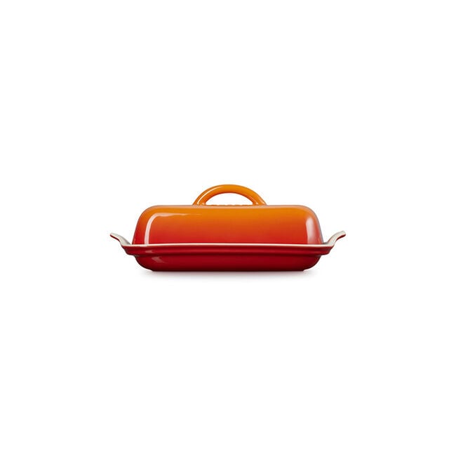 Heritage Butter DishFlame