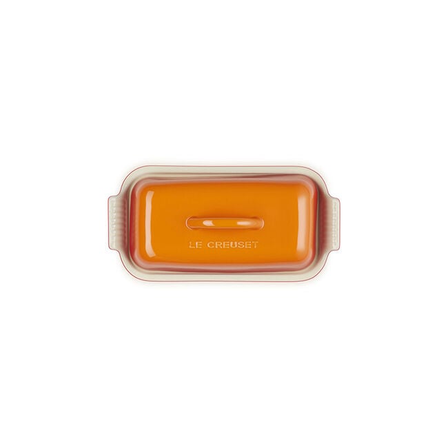 Heritage Butter DishFlame