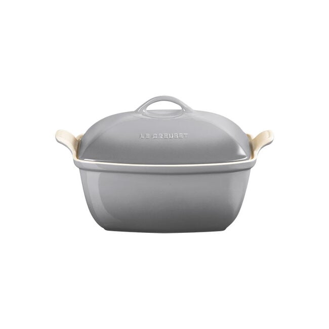 Heritage Deep Rectangular Covered CasseroleFrench Grey