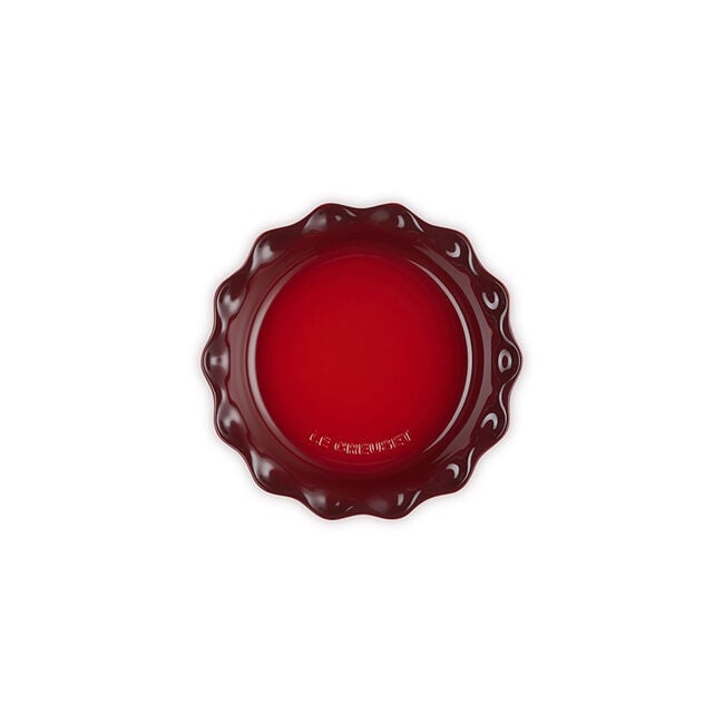 Heritage Fluted Pie DishCerise