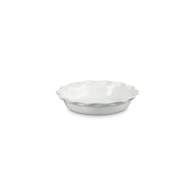 Heritage Fluted Pie DishWhite