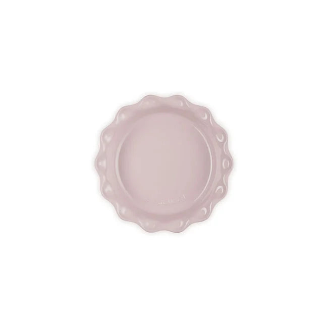Heritage Fluted Pie DishChiffon Pink