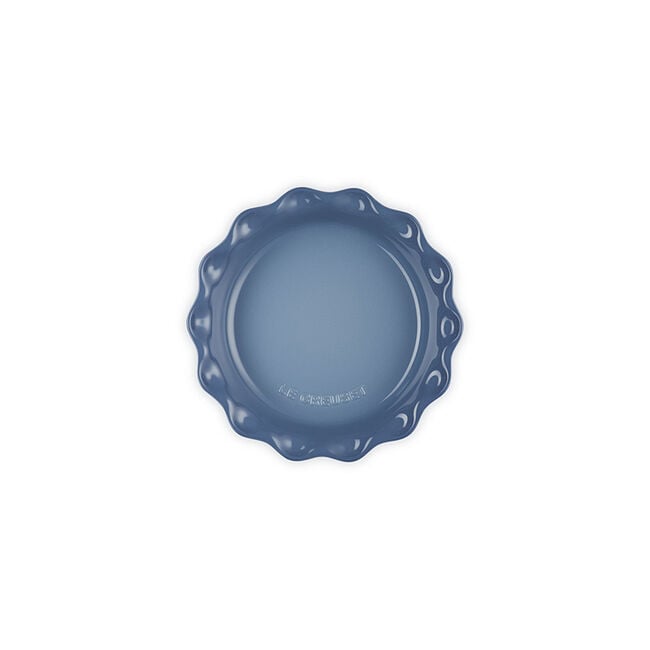 Heritage Fluted Pie DishChambray