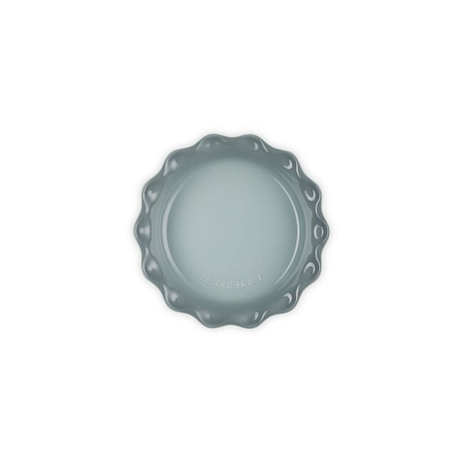 Heritage Fluted Pie DishSea Salt
