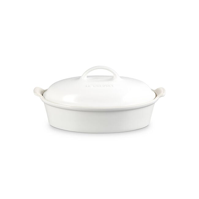 Heritage Oval CasseroleMatte White