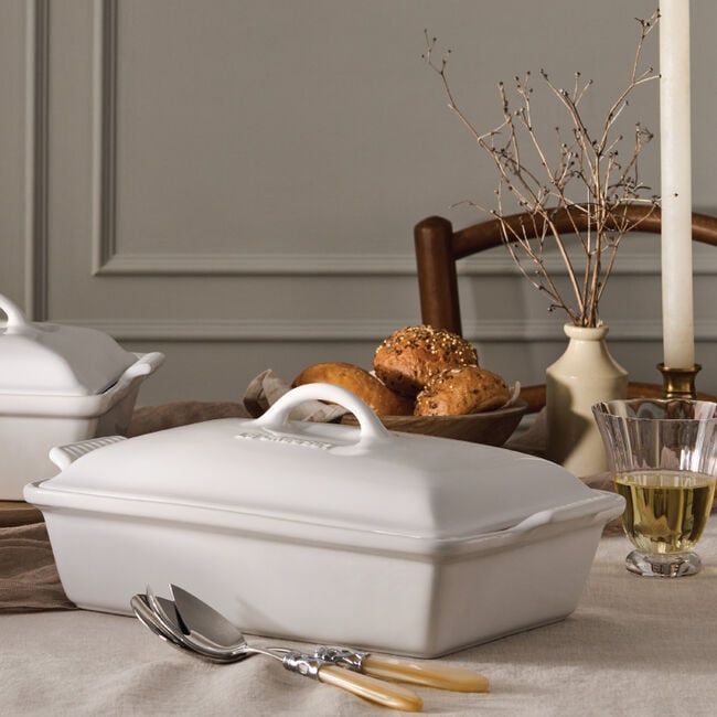 Heritage Rectangular CasseroleWhite