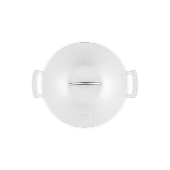 Modern Heritage Round BraiserMatte White