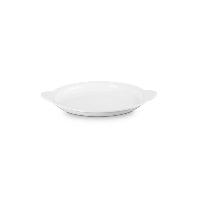 Signature Round Multifunction Baking Dish with Platter LidWhite