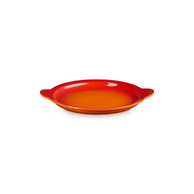 Signature Round Multifunction Baking Dish with Platter LidFlame