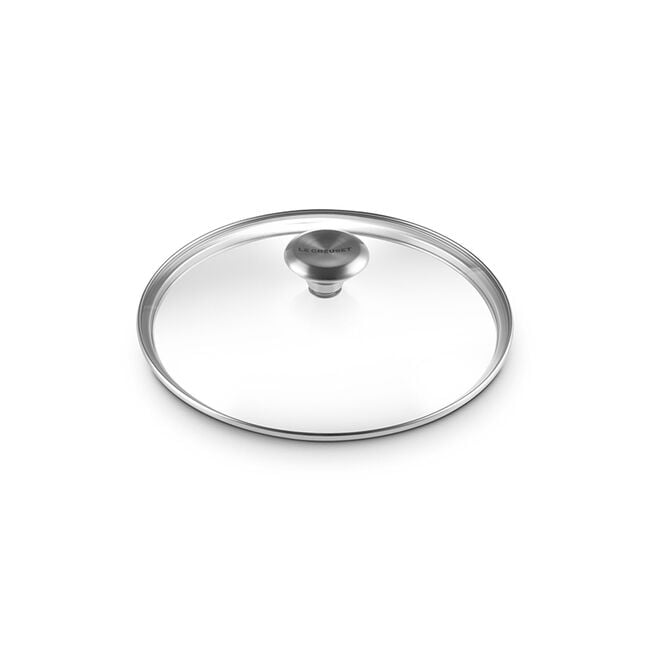 Glass Lid with Stainless Steel Knob