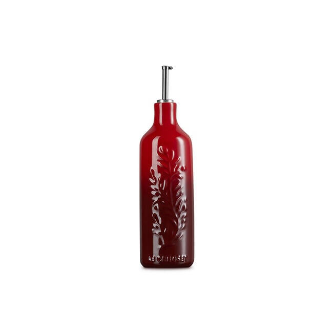 Olive Branch Collection Oil CruetCerise