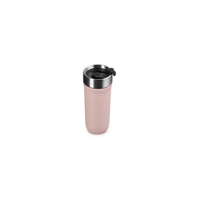 On the Go Travel MugShell Pink