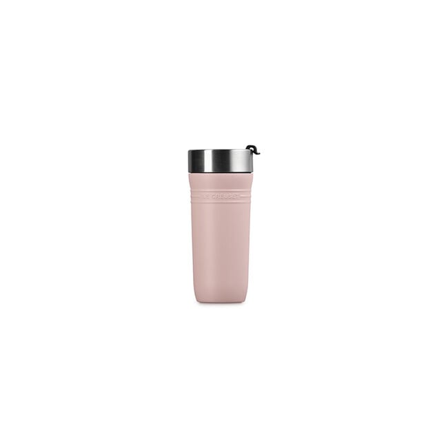 On the Go Travel MugShell Pink