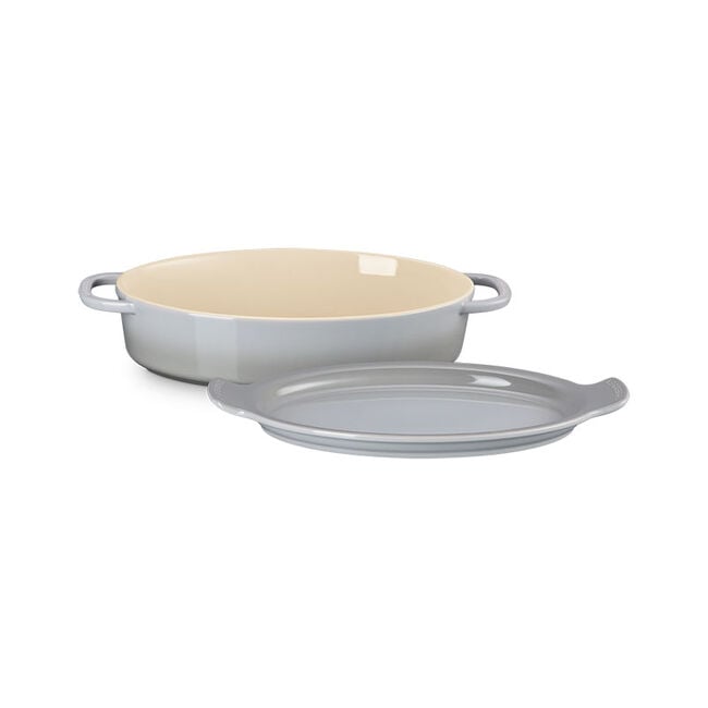 Signature Oval Dish with Platter Lid
