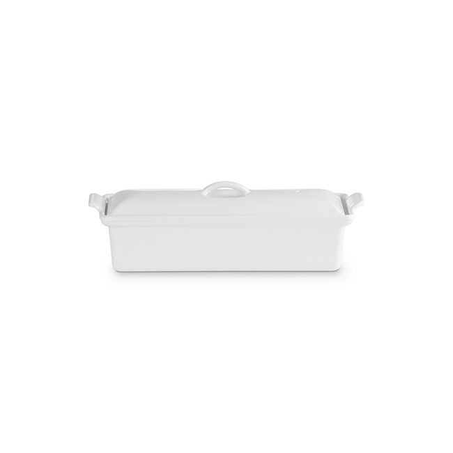 Traditional Rectangular TerrineWhite