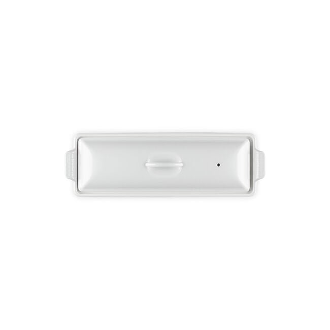 Traditional Rectangular TerrineWhite