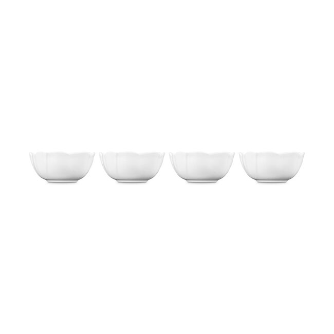 Petal Mini Bowls, Set of 4White