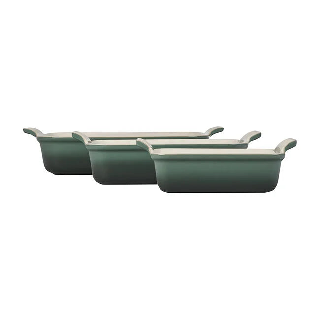 Heritage 3-Piece Rectangular Baking Dish SetArtichaut